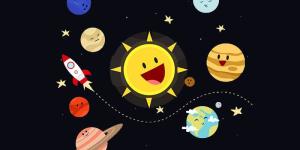 Sistema Solar para Colorear