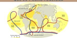 Circulación termohalina: qué es y cómo funciona