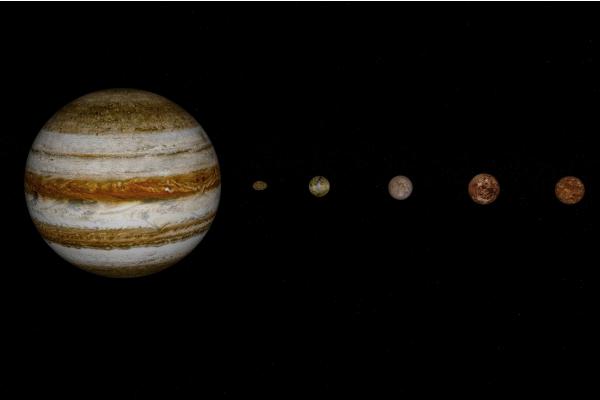 Curiosidades de Júpiter - Un enorme sistema de satélites