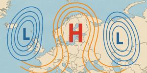 Bloqueo atmosférico o en Omega: qué es, cómo se forma y consecuencias