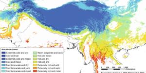 Zonas bioclimáticas: qué son, cuáles son, mapa y características