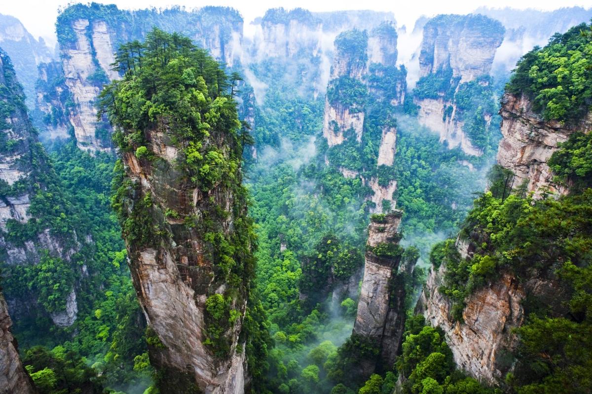 Zhangjiajie, la inspiración de las montañas flotantes de Avatar