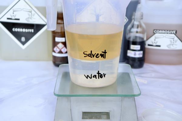 Propiedades del agua - Acción disolvente 