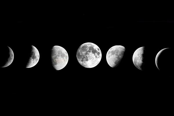 Curiosidades de la Luna - Fases de la Luna