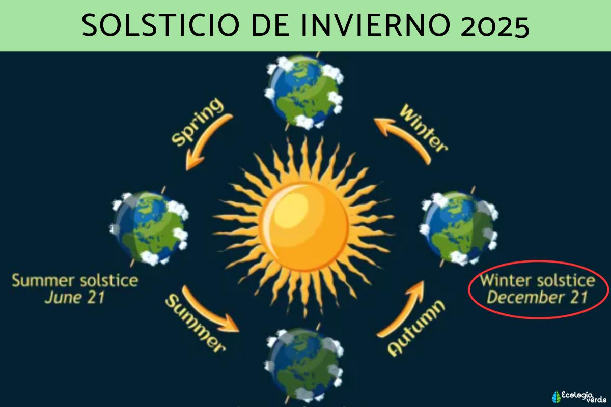 Solsticio de invierno de 2025: hemisferio norte y sur