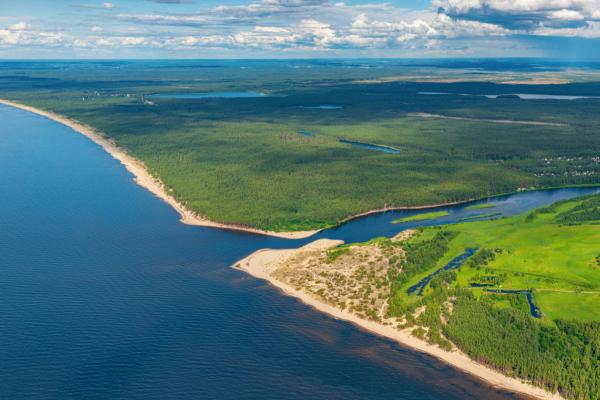 Partes de un río: cuáles son, definición y características - Curso inferior de un río