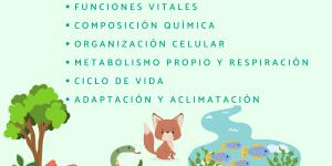 Características de los seres vivos