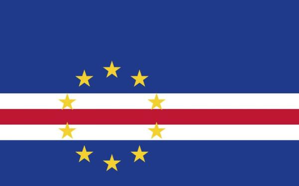 Banderas de países del mundo con nombres - Cabo Verde