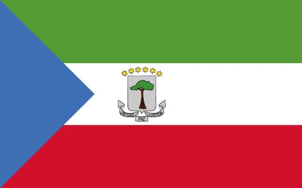 Banderas de países del mundo con nombres - Guinea Ecuatorial