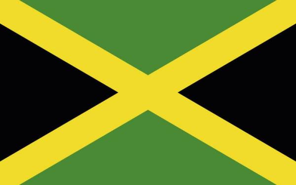 Banderas de países del mundo con nombres - Jamaica