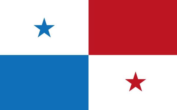 Banderas de países del mundo con nombres - Panamá