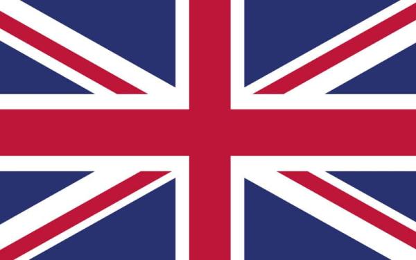 Banderas de países del mundo con nombres - Reino Unido