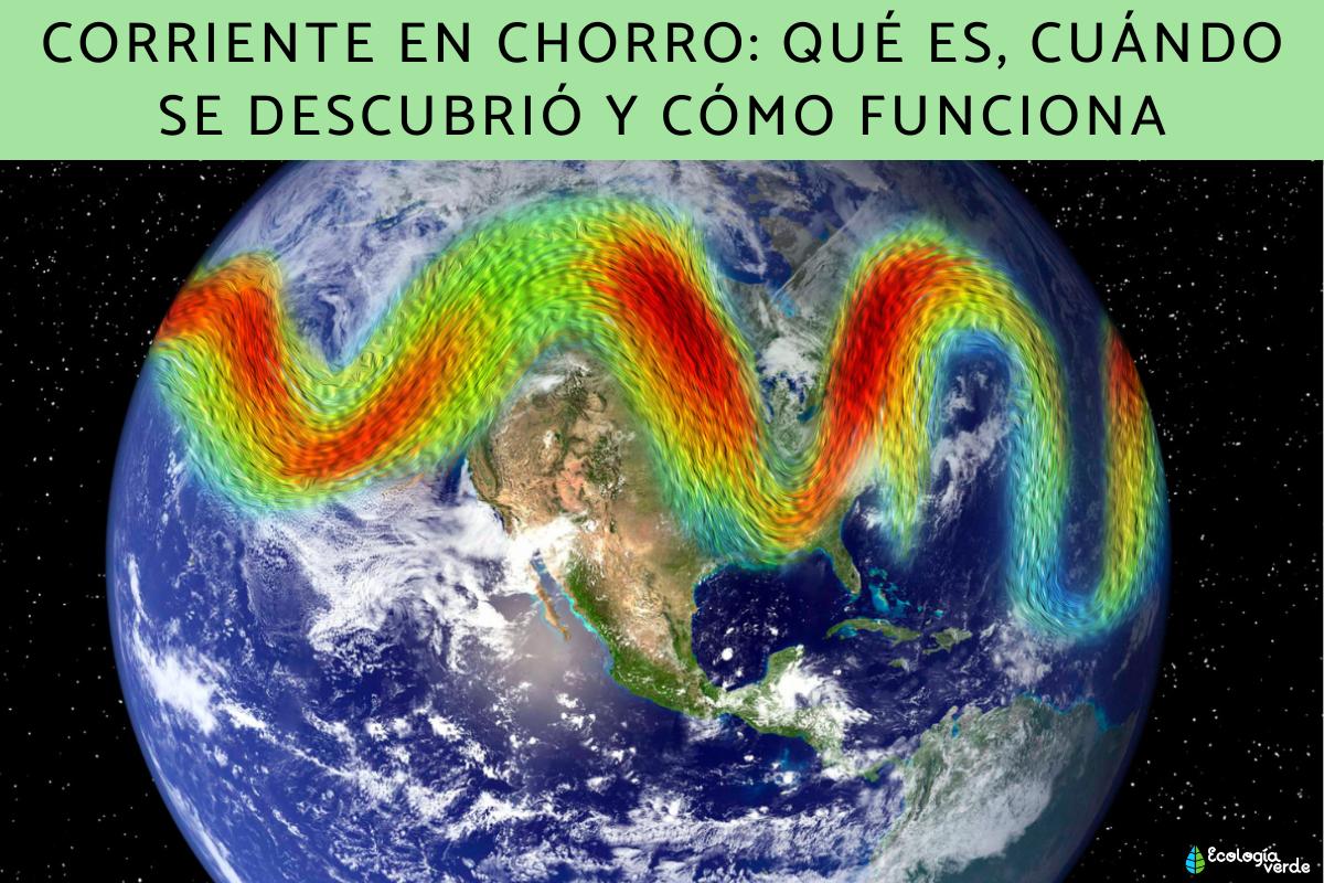 Corriente en chorro: qué es, cuándo se descubrió y cómo funciona