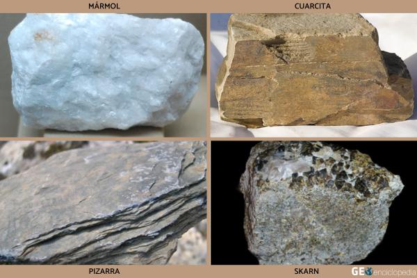Tipos de rocas - Rocas metamórficas