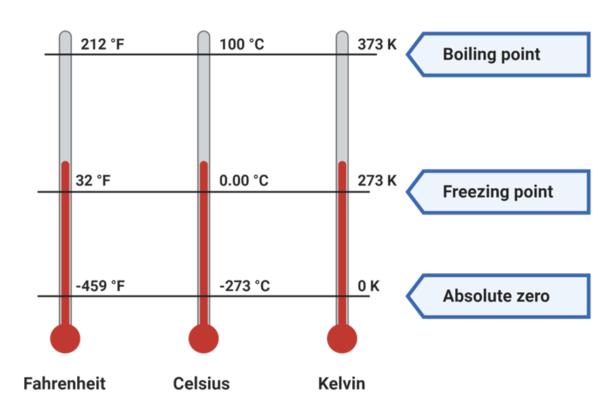 Temperatura: qué es, tipos, cómo se mide e importancia - ¿Cuáles son las escalas de temperatura?