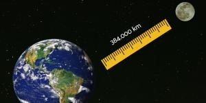 Cuál es la distancia de la Tierra a la Luna