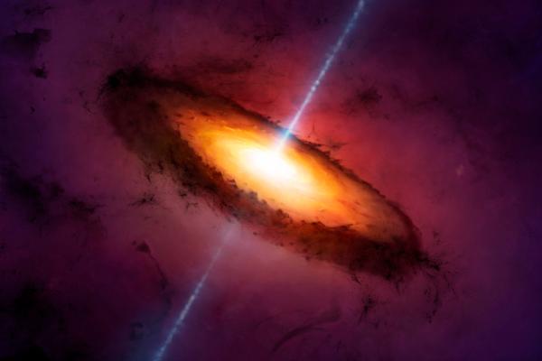 Tipos de galaxias: nombres y características - Galaxias activas