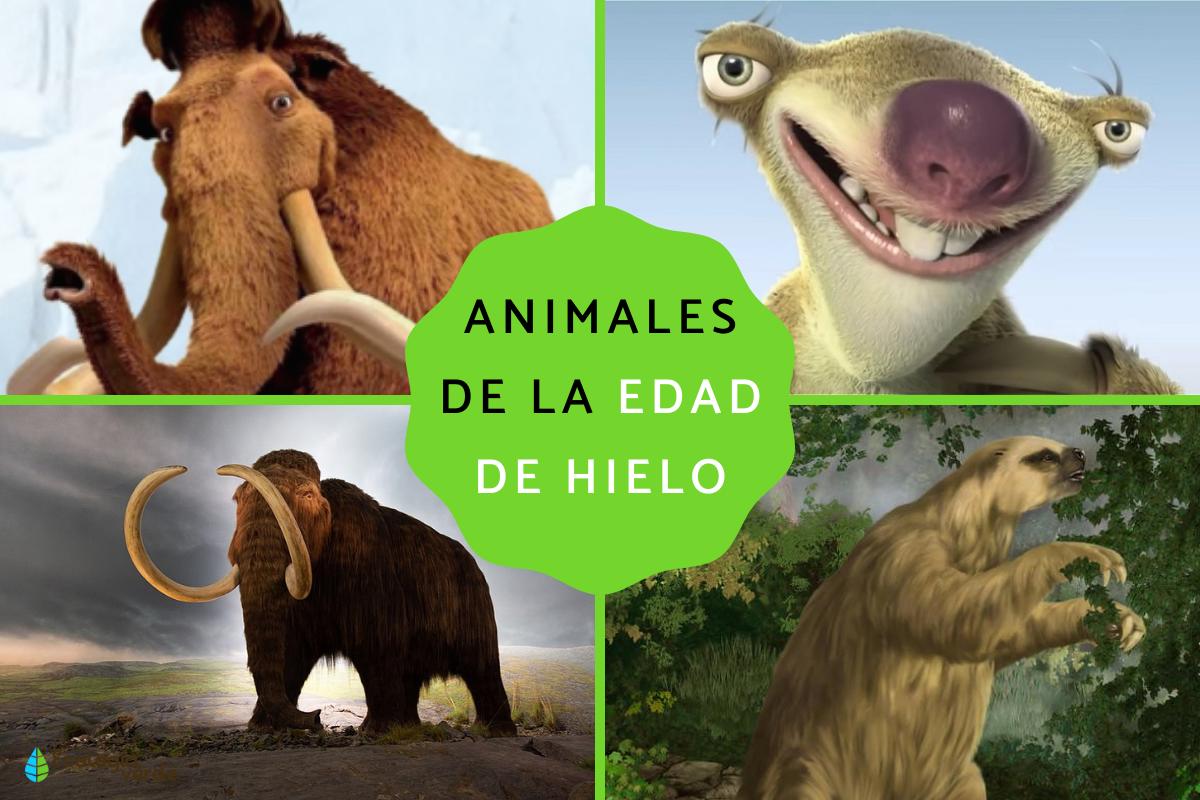 Animales de la Era de Hielo o Ice Age