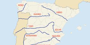 Ríos de España más importantes