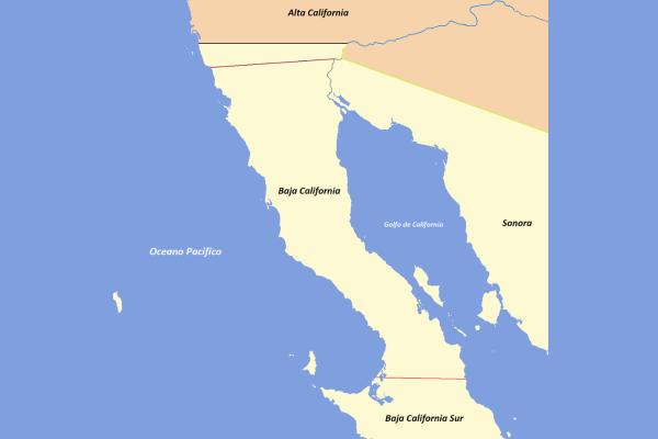 Golfo: qué es y ejemplos - Golfo de California