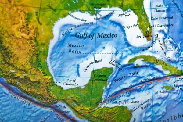 Golfo: qué es y ejemplos - Golfo de México