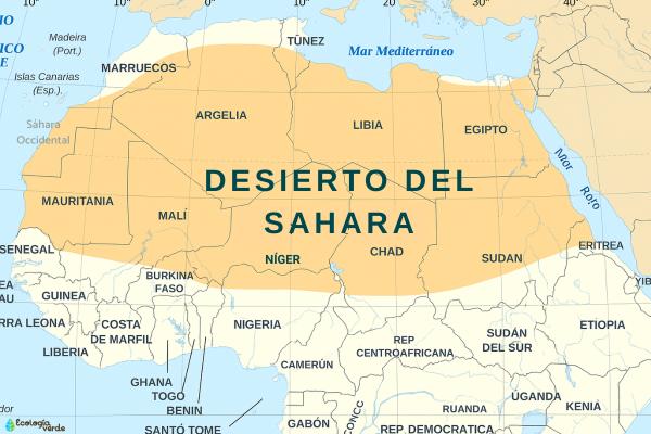 Desierto del Sahara: dónde está, países, temperatura, animales e inundaciones - ¿Dónde está el desierto del Sahara en el mapa?