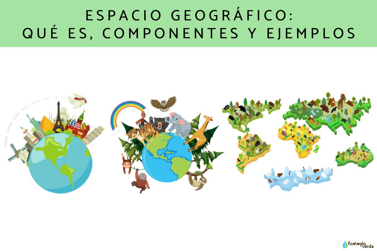 Espacio geográfico: qué es, componentes y ejemplos