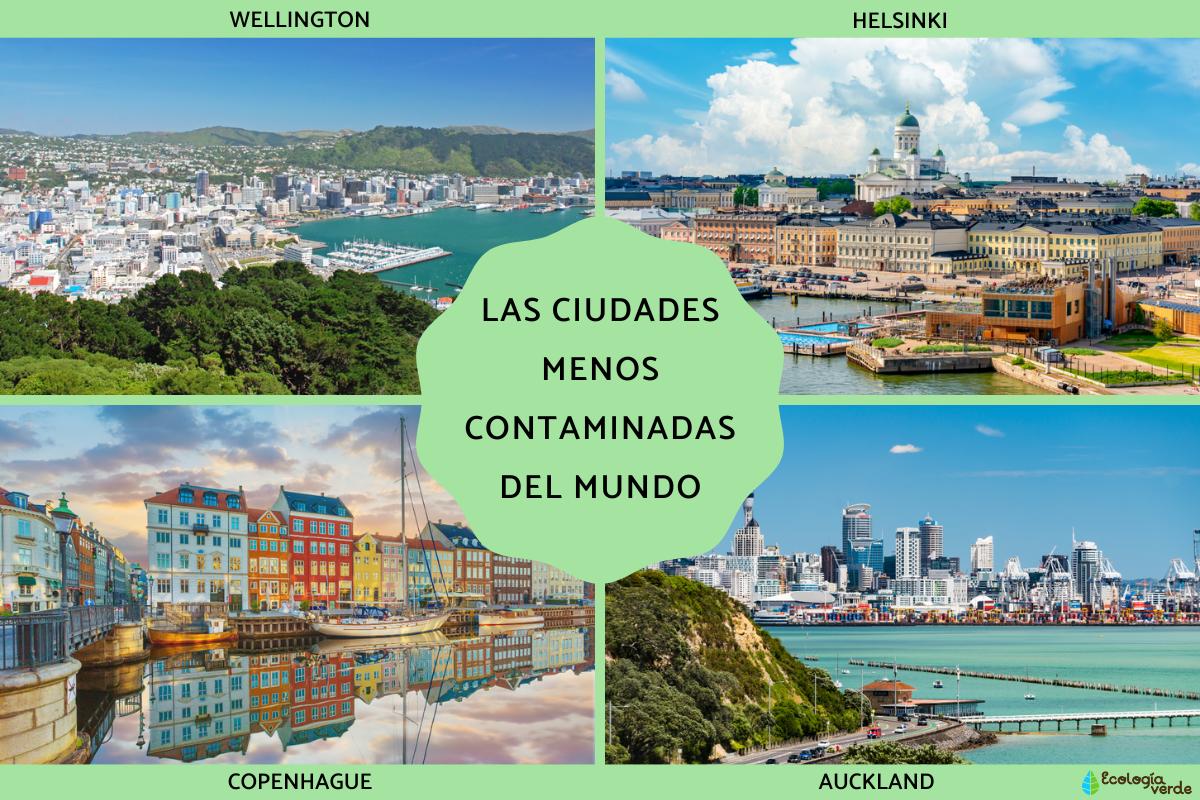Las ciudades menos contaminadas del mundo