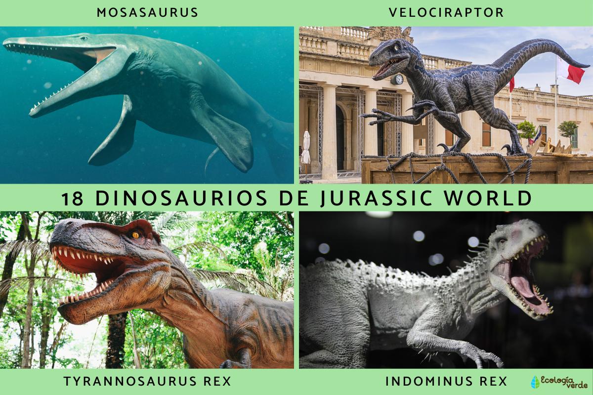 Dinosaurios de Jurassic World
