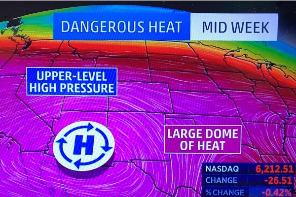 Qué es una cúpula de calor, causas y consecuencias - Qué es una cúpula de calor