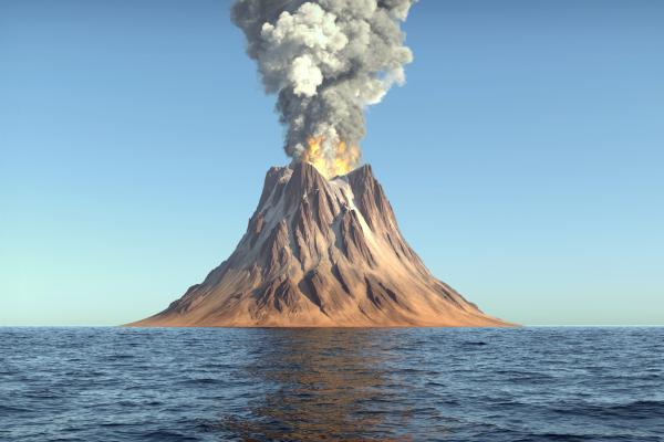 Qué son los volcanes submarinos, cómo se forman y cuántos hay