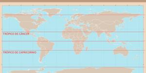Trópicos de Cáncer y Capricornio: qué son, latitud y por dónde pasan