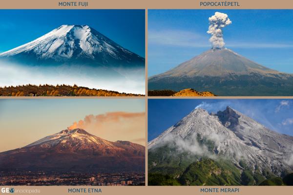 Qué es un estratovolcán, características, ejemplos y diferencias - ¿Cuáles son algunos ejemplos de estratovolcanes activos?