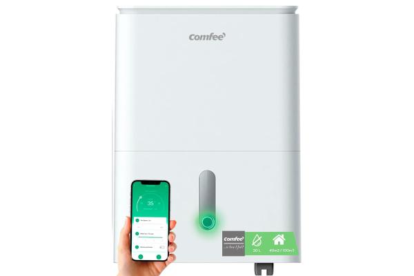 Los mejores deshumidificadores de bajo consumo - Deshumidificador de bajo consumo COMFEE' 20L