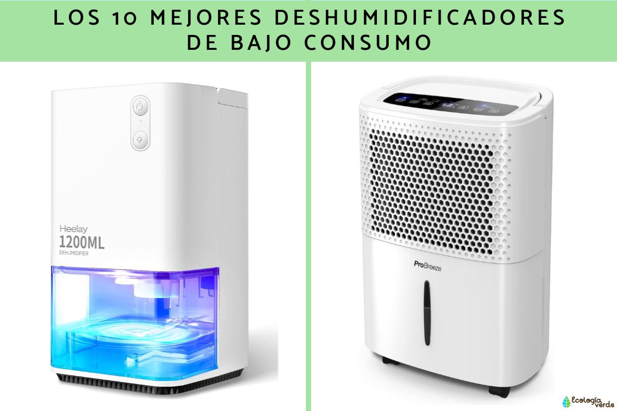 Los mejores deshumidificadores de bajo consumo