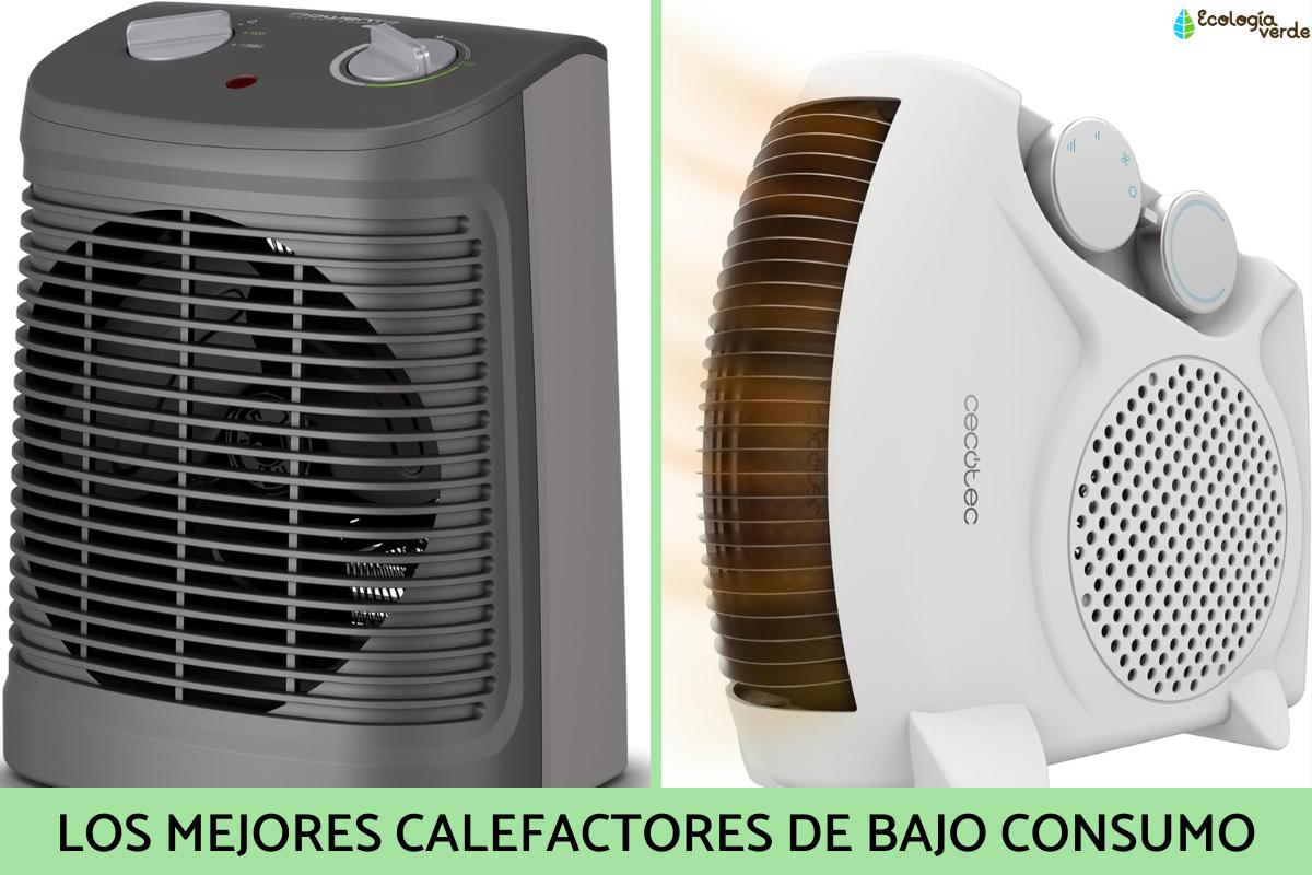 Los mejores calefactores de bajo consumo