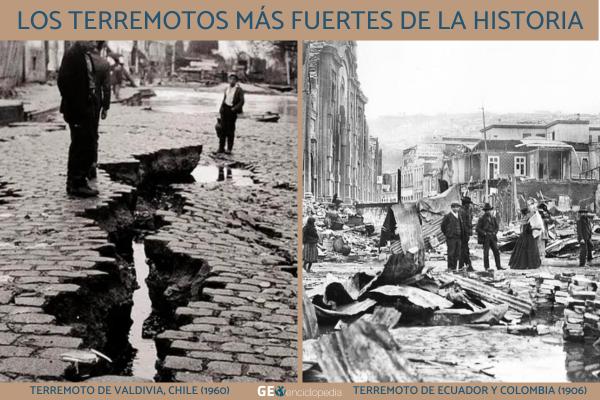 Los terremotos más fuertes de la historia