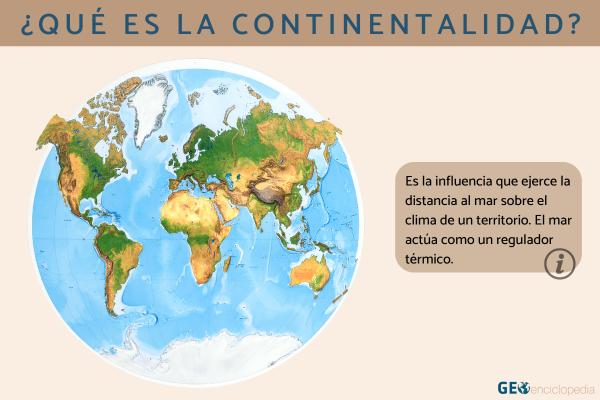 Continentalidad: qué es, factores, tipos, efectos en el clima y ejemplos en el mundo