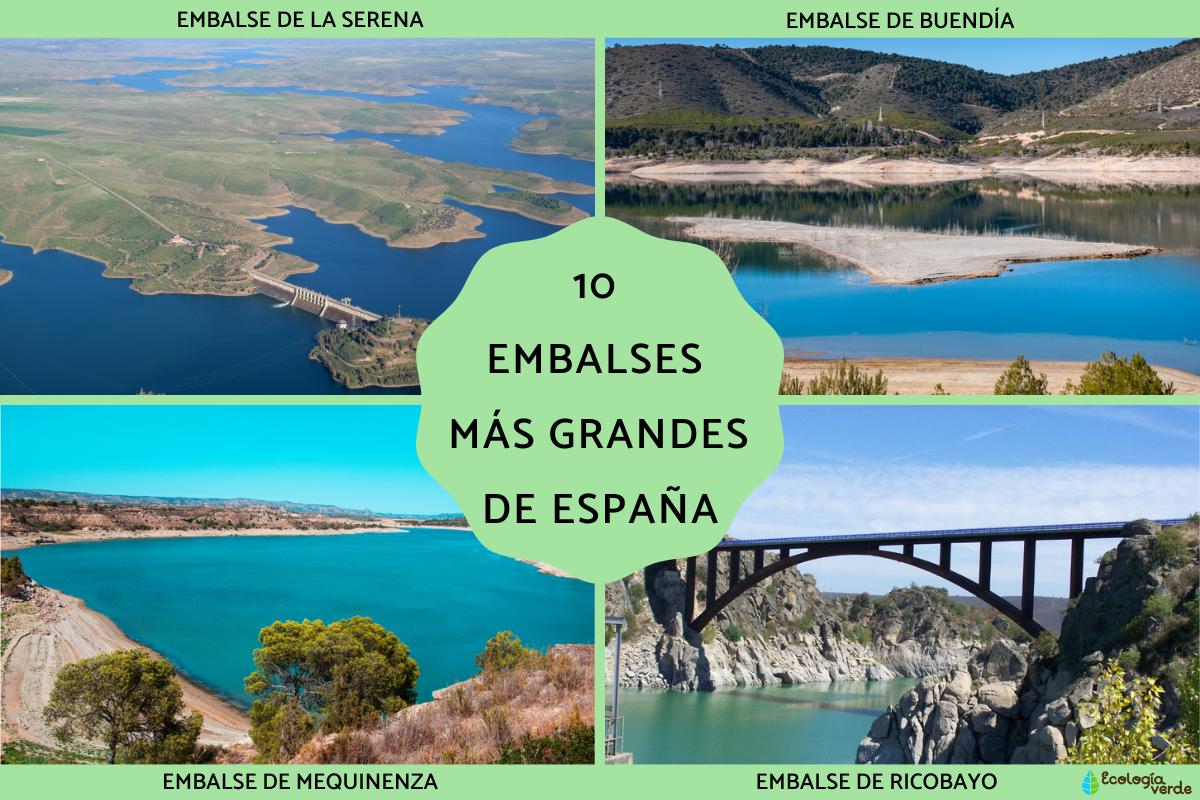 Embalses más grandes de España