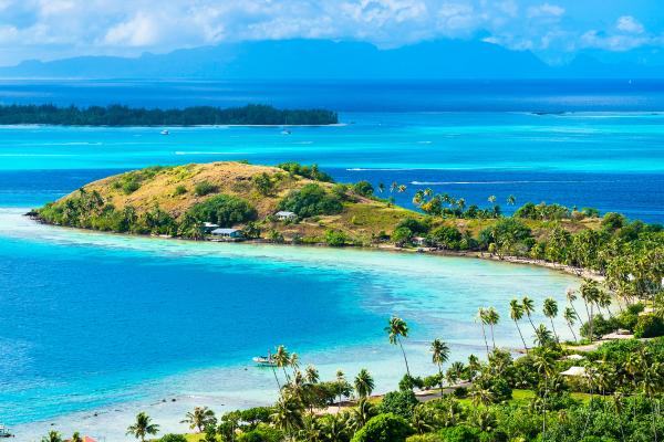 Los lugares más bonitos del mundo - Bora Bora, Polinesia Francesa