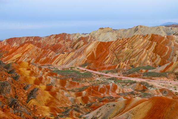 Los lugares más bonitos del mundo - Parque Nacional de Zhangye Danxia, China