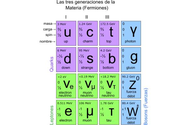 Fermión: qué es y tipos - Tipos de fermiones