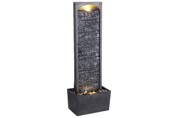 Las mejores fuentes de piedra para jardín baratas - Fuente de piedra Peaktop Teamson