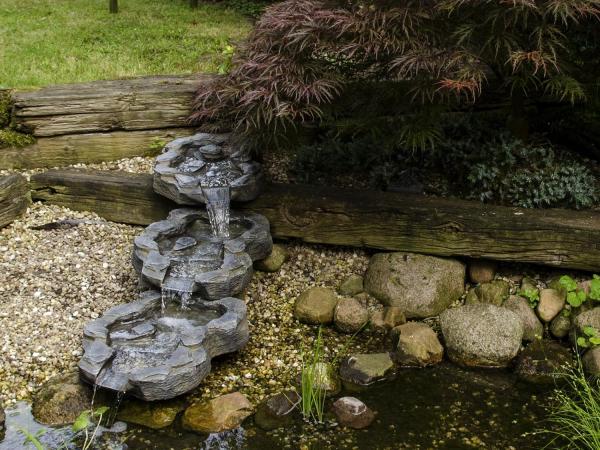 Las mejores fuentes de piedra para jardín baratas - Fuente para jardín Köhko