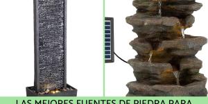 Las mejores fuentes de piedra para jardín baratas