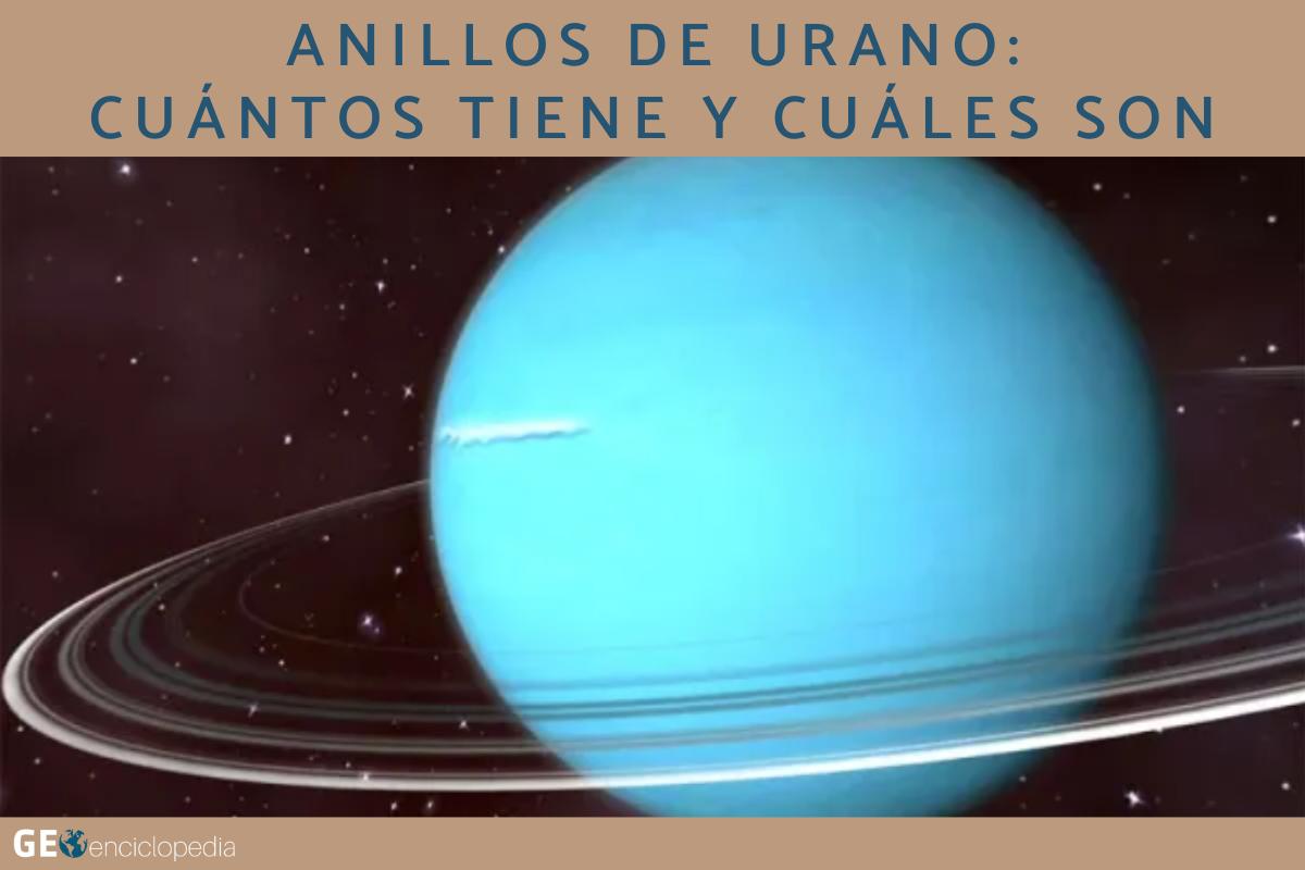 Anillos de Urano: cuántos tiene y cuáles son