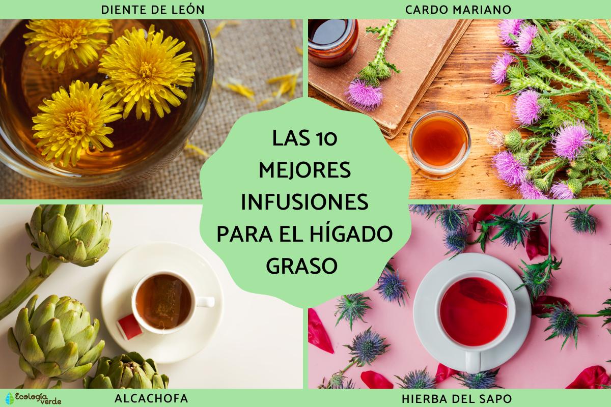 Las mejores infusiones para el hígado graso