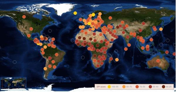 Los países más ecológicos del mundo