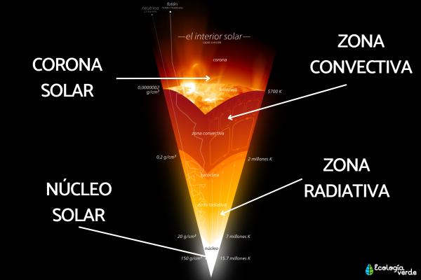 Capas del sol: características y función - Zona convectiva