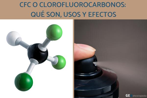 CFC o clorofluorocarbonos: qué son, usos y efectos